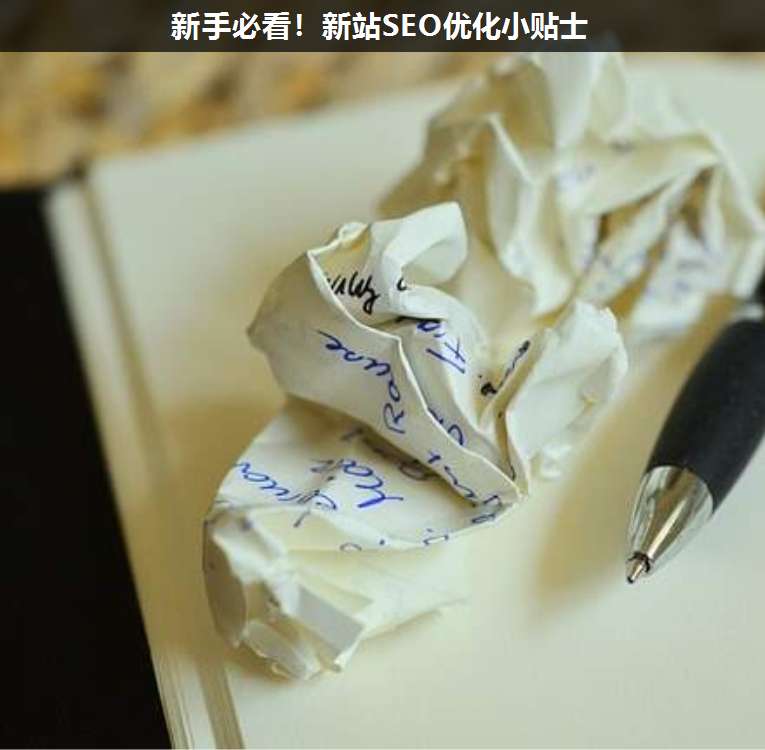 新手必看!新站SEO優化小貼士