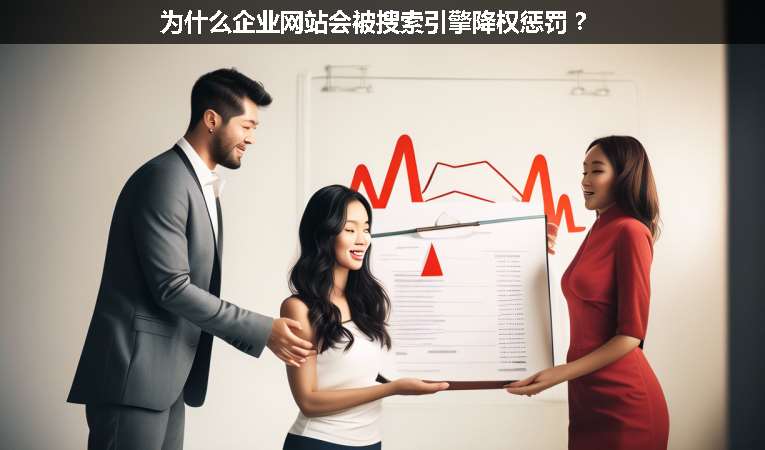 為什么企業網站會被搜索引擎降權懲罰？