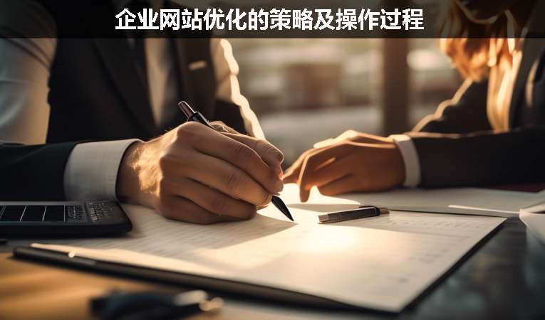 企業網站優化的策略及操作過程